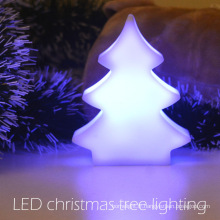 2D LED changeant de couleur intérieure conduit sapin lampe d’éclairage de nuit